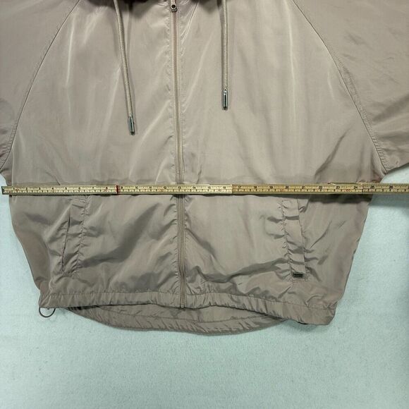 Soia & Kyo Jacket Women S/M Light Pink Oaklynn Windbreaker Hooded Relaxed Fit - Picture 11 of 15